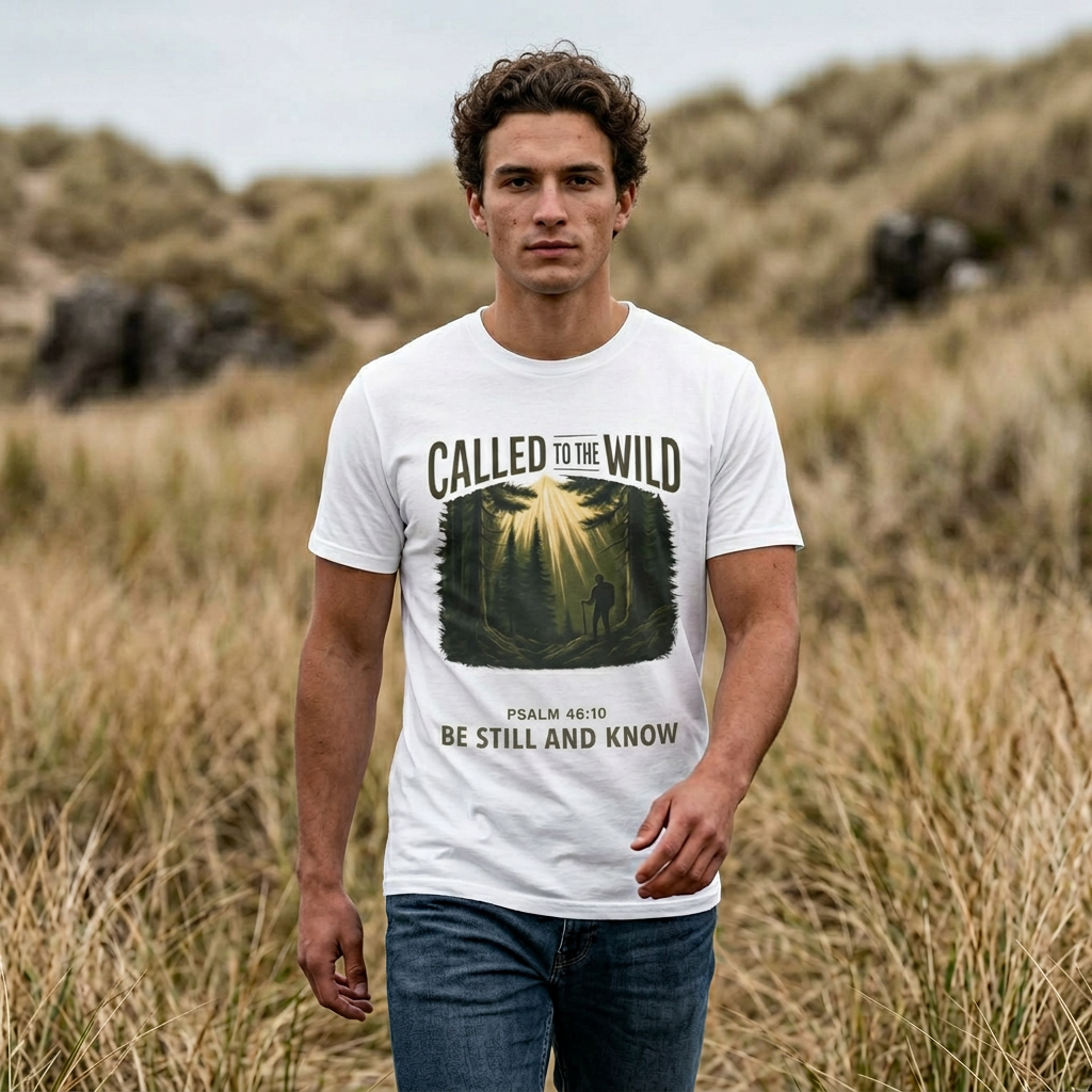 Called to the Wild | Psalm 46:10 Christian Camping Tee