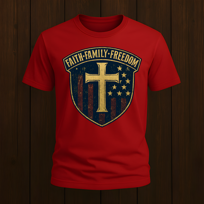 Faith, Family, Freedom T-Shirt