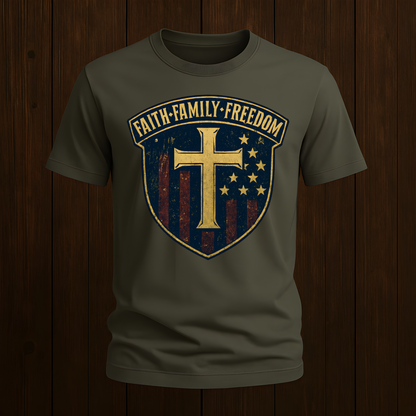 Faith, Family, Freedom T-Shirt