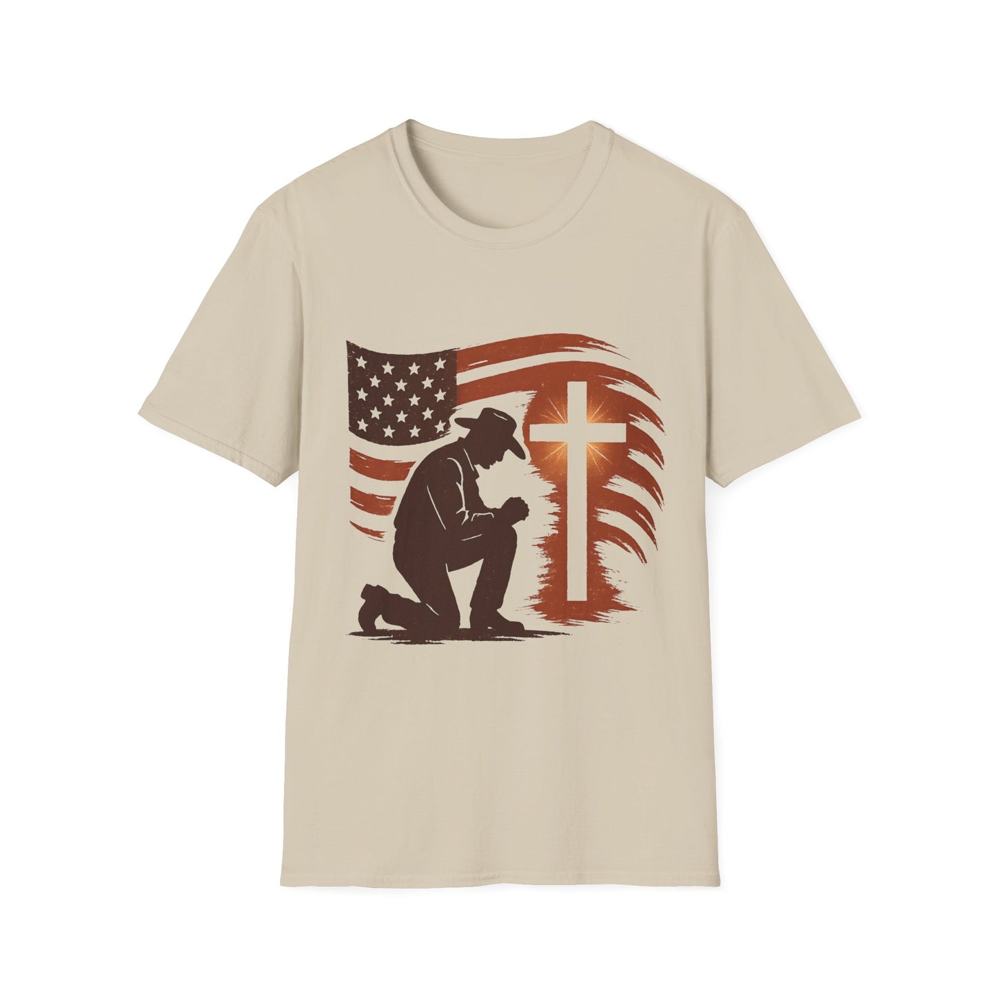 Cowboy Kneel at the Cross Tee