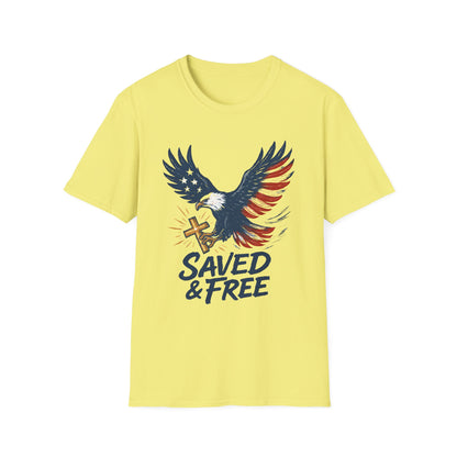 Saved & Free Eagle Tee