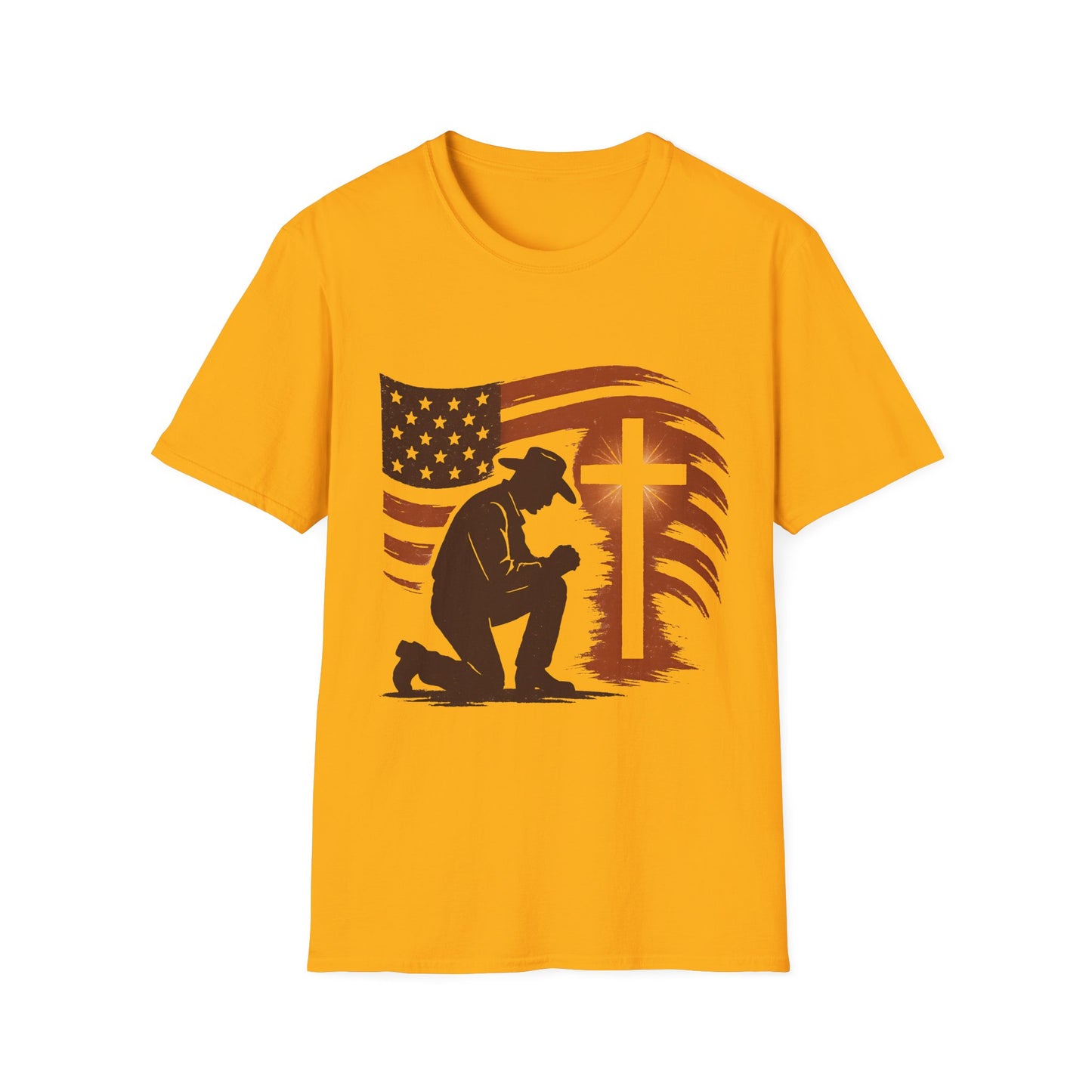 Cowboy Kneel at the Cross Tee