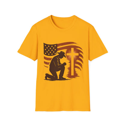 Cowboy Kneel at the Cross Tee