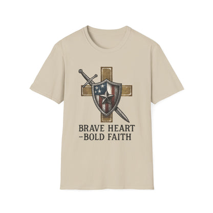 Brave Heart Bold Faith Tee