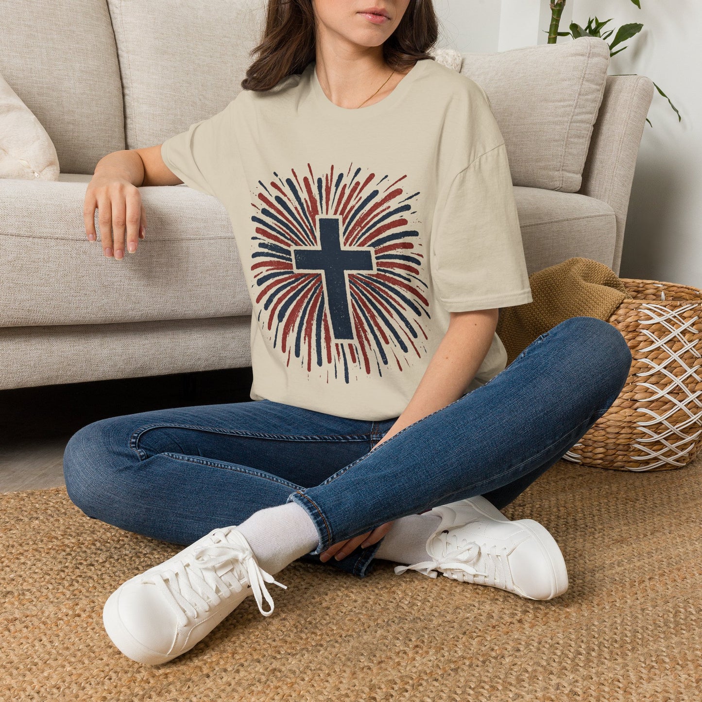 July 4th Cross Shirt