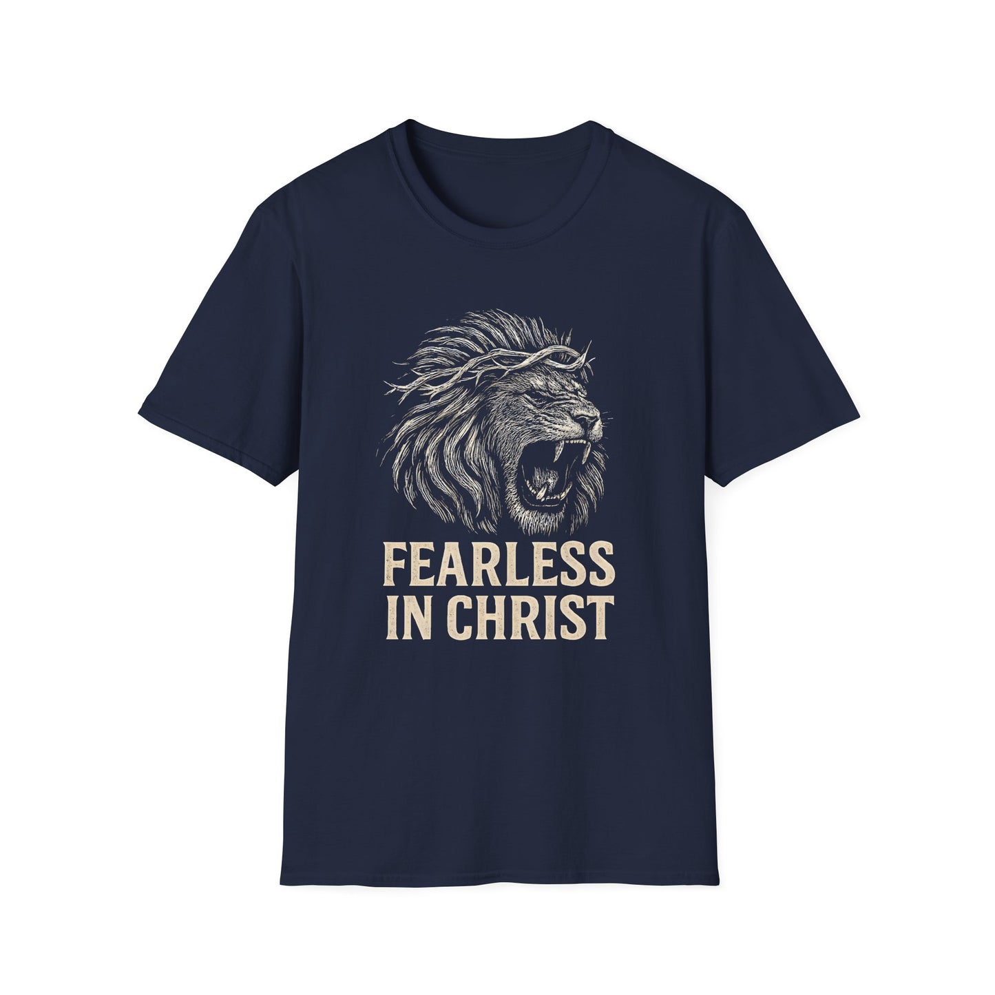 Fearless in Christ Lion T-Shirt