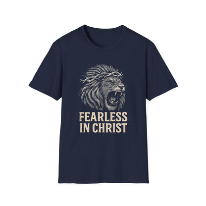 Fearless in Christ Lion T-Shirt