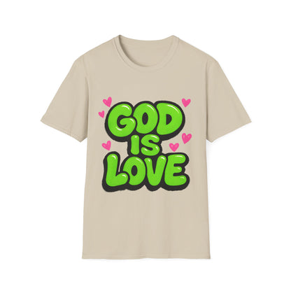God is Love Green