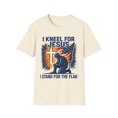 I Kneel for Jesus, I Stand for the Flag