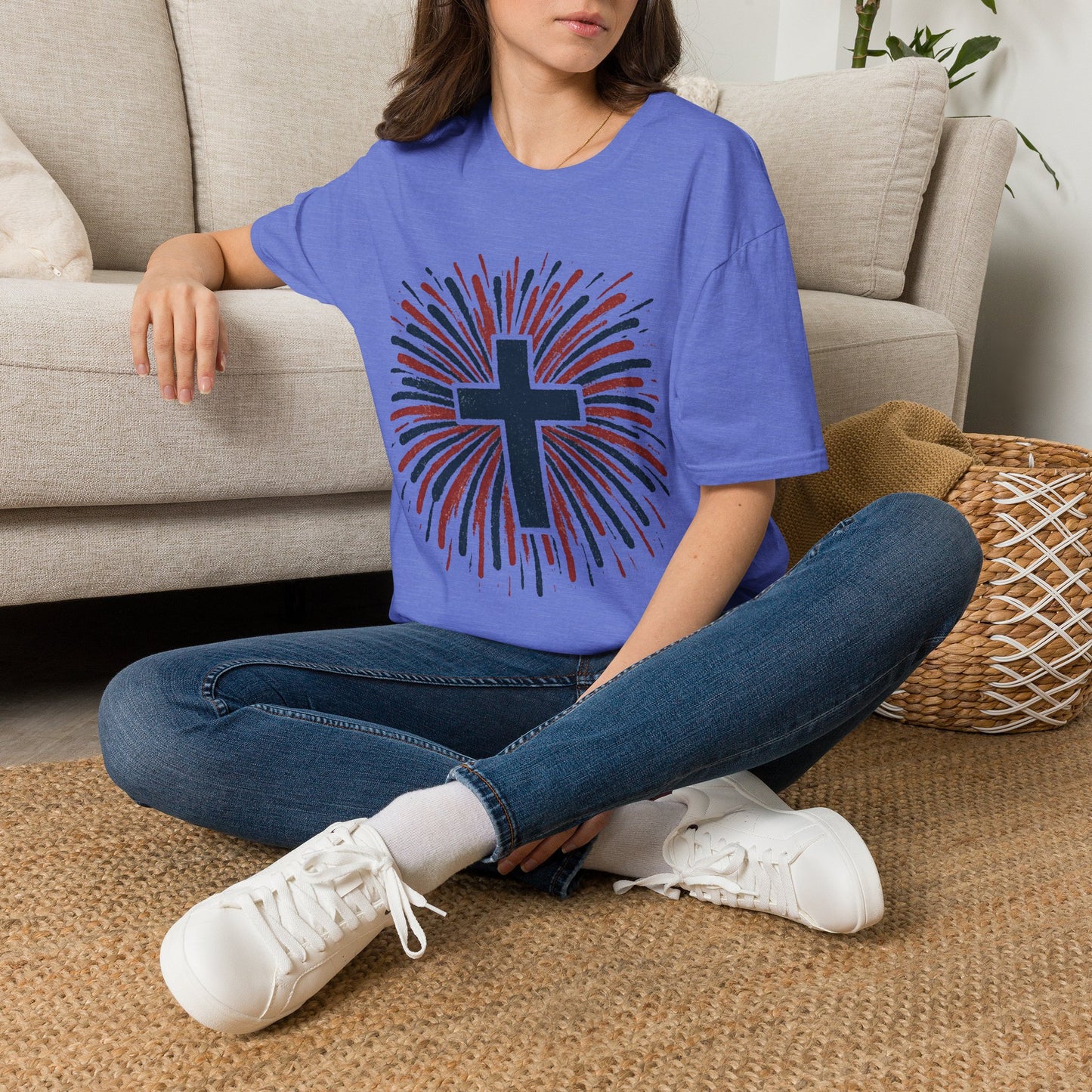 July 4th Cross Shirt