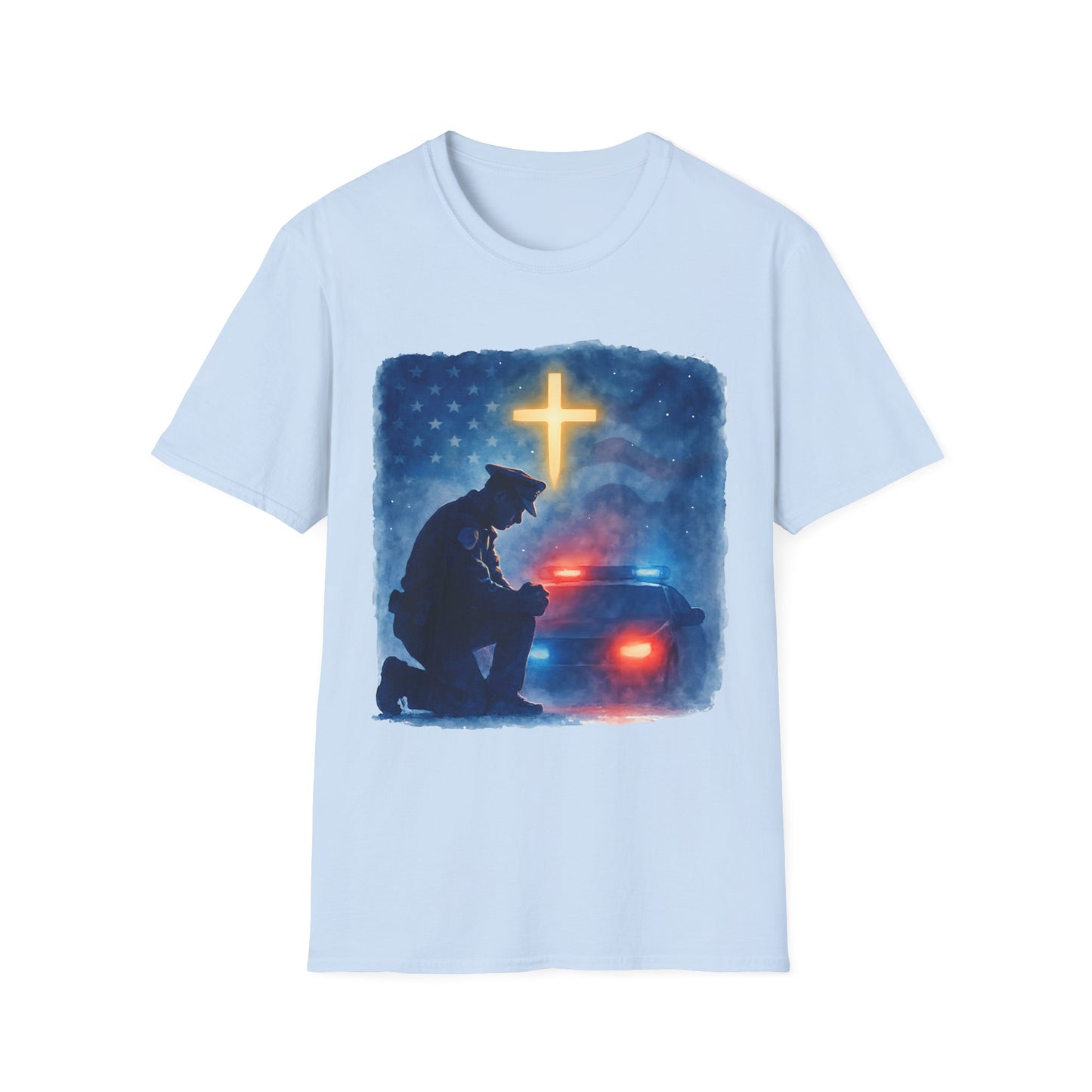 Police Kneeling at the Cross Tee