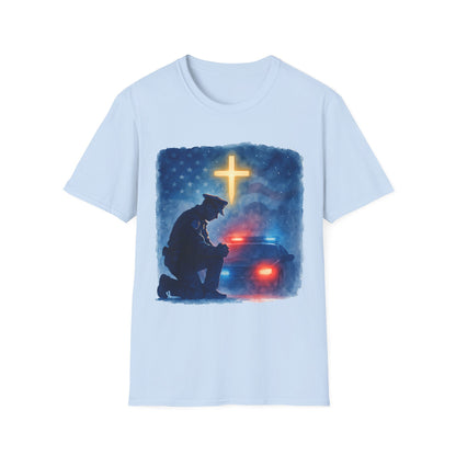 Police Kneeling at the Cross Tee