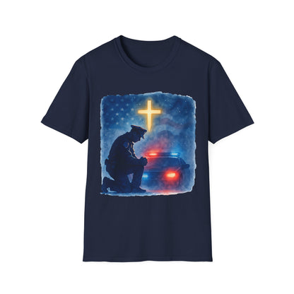 Police Kneeling at the Cross Tee