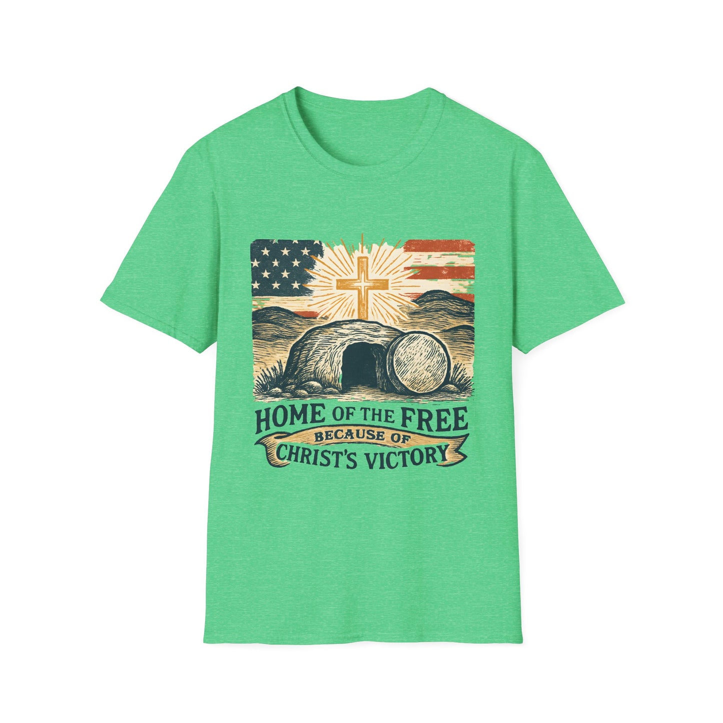 Home of the Free Christ's Victory Tee
