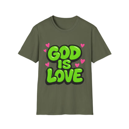 God is Love Green