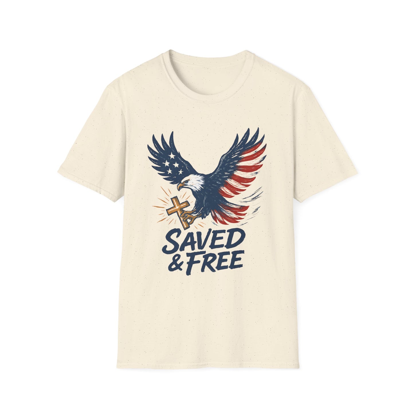 Saved & Free Eagle Tee