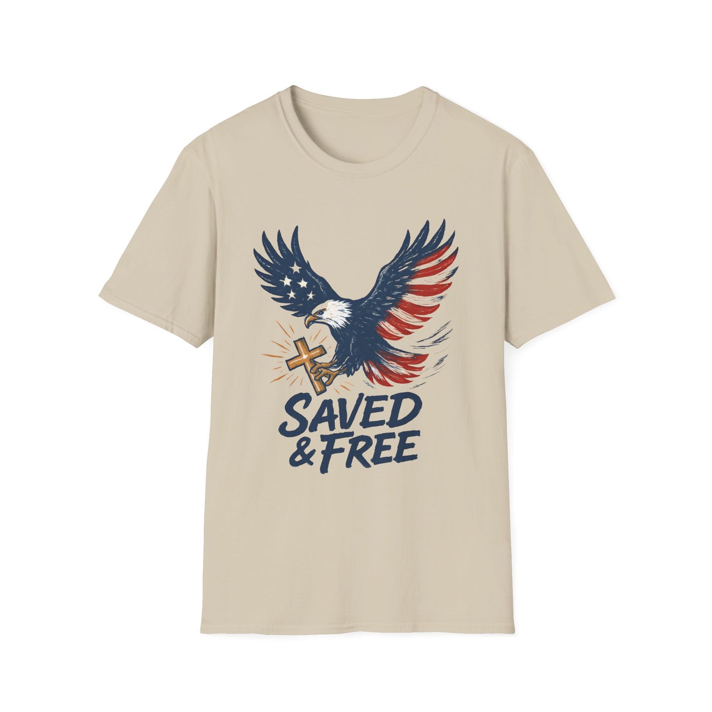Saved & Free Eagle Tee
