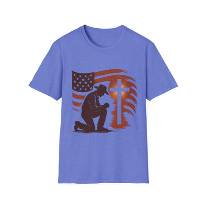 Cowboy Kneel at the Cross Tee