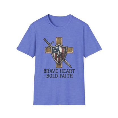 Brave Heart Bold Faith Tee