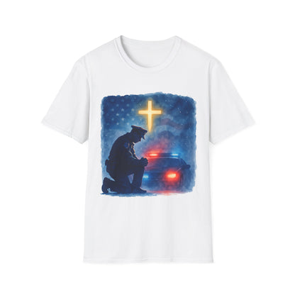 Police Kneeling at the Cross Tee