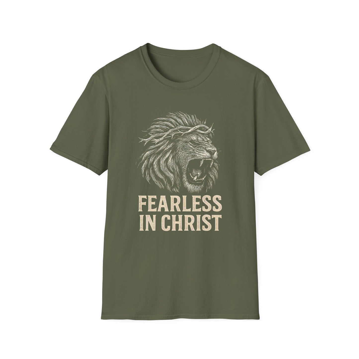 Fearless in Christ Lion T-Shirt