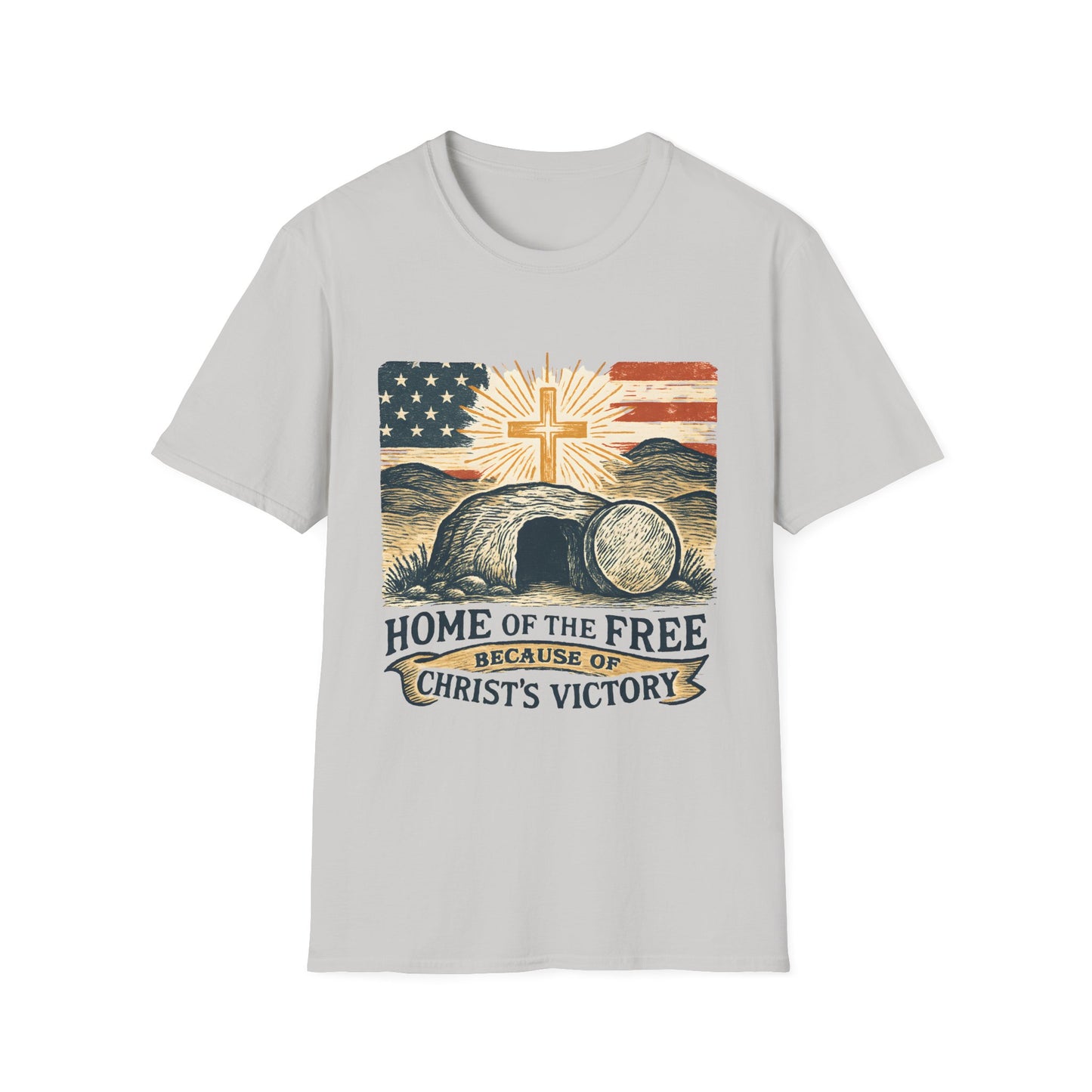 Home of the Free Christ's Victory Tee