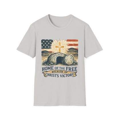 Home of the Free Christ's Victory Tee