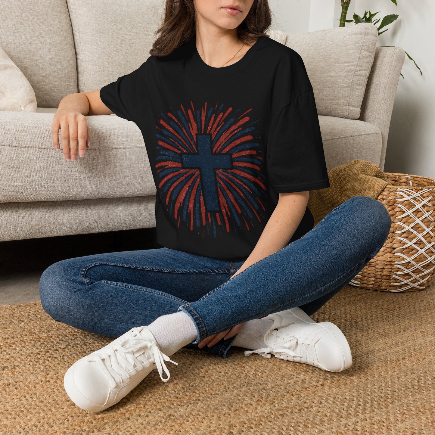 July 4th Cross Shirt