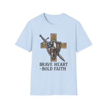 Brave Heart Bold Faith Tee