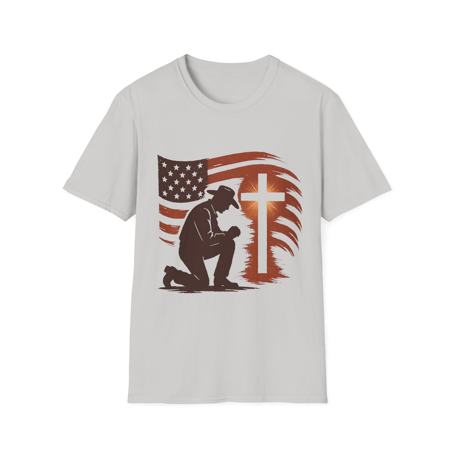 Cowboy Kneel at the Cross Tee