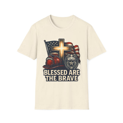 Blessed Are The Brave Firefighter and Police