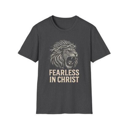 Fearless in Christ Lion T-Shirt