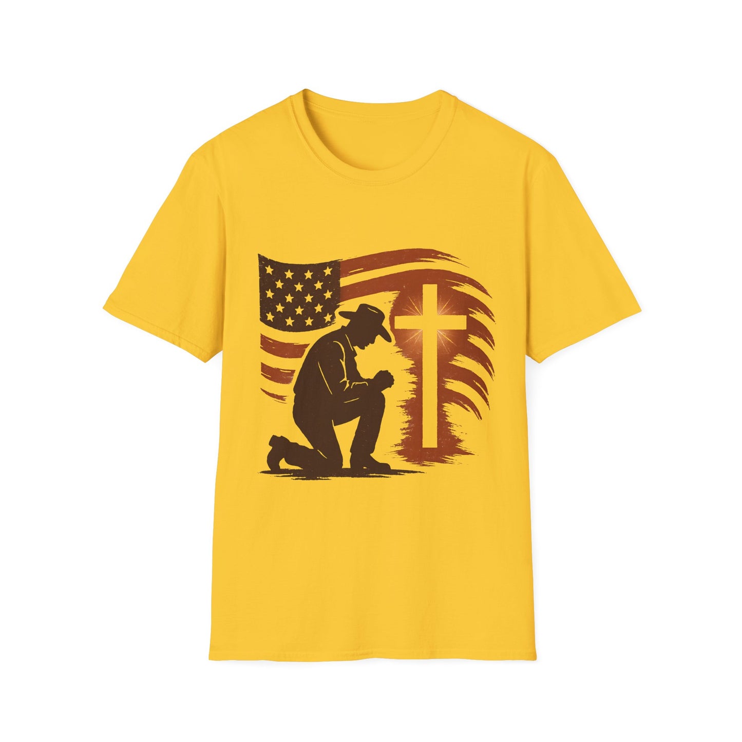 Cowboy Kneel at the Cross Tee