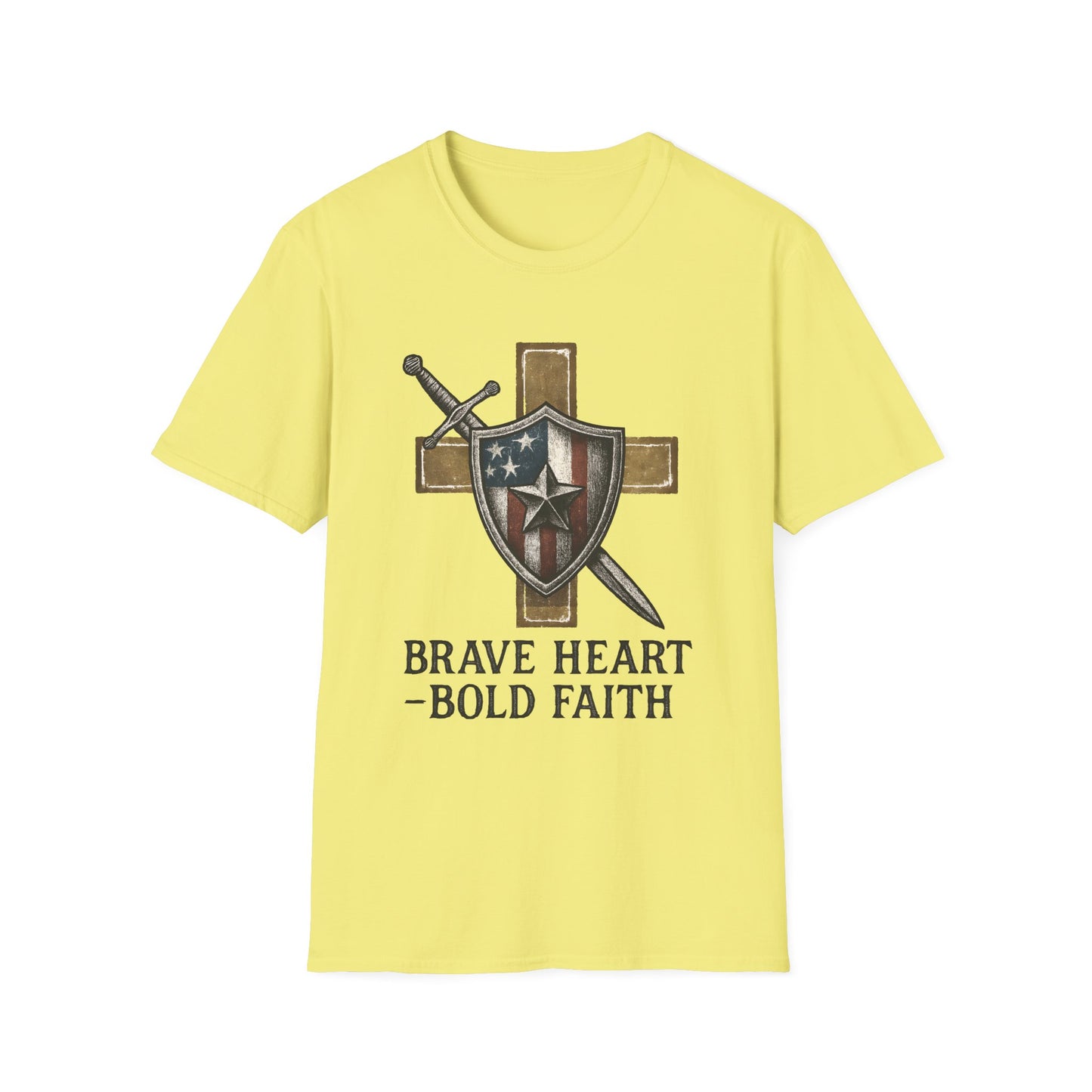 Brave Heart Bold Faith Tee