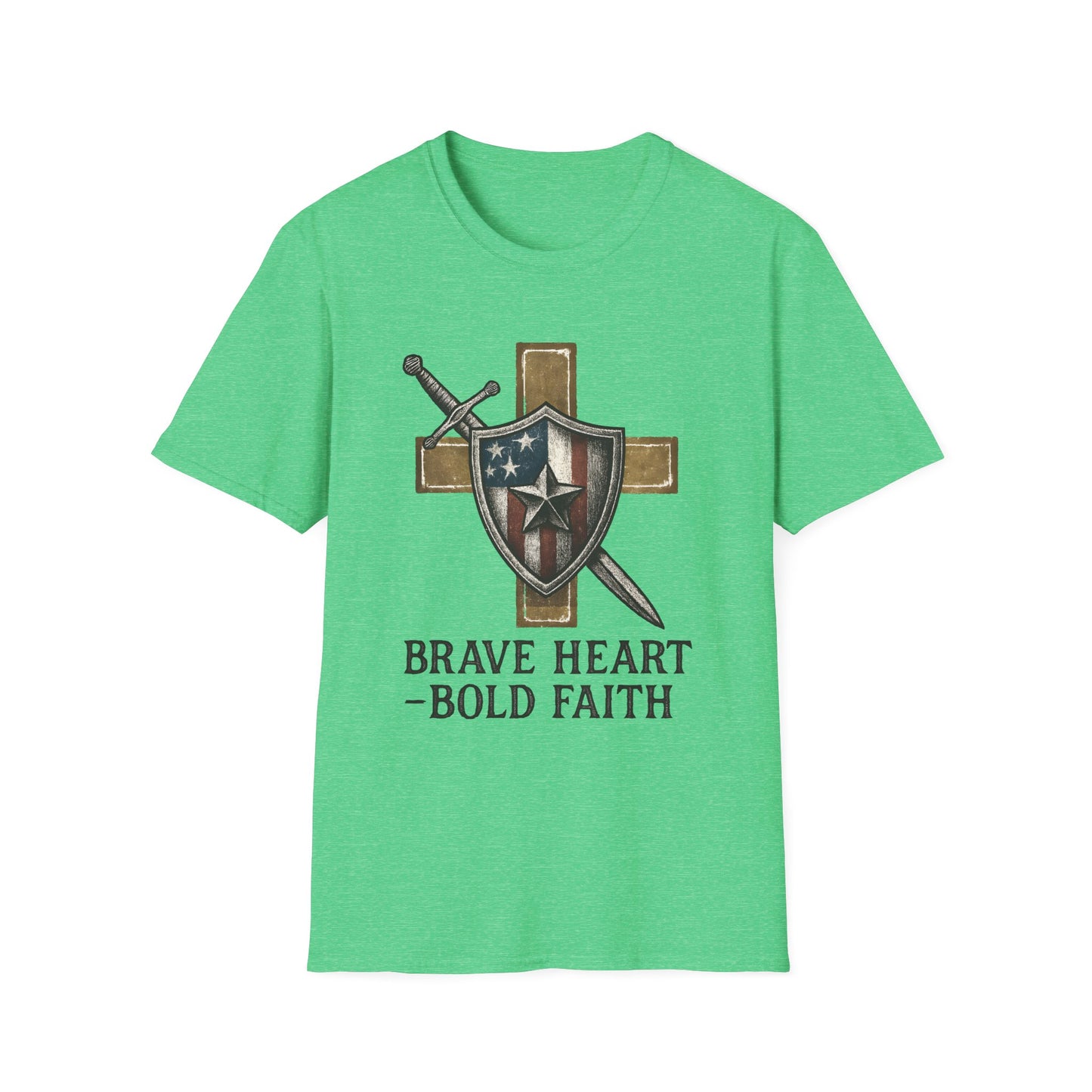Brave Heart Bold Faith Tee