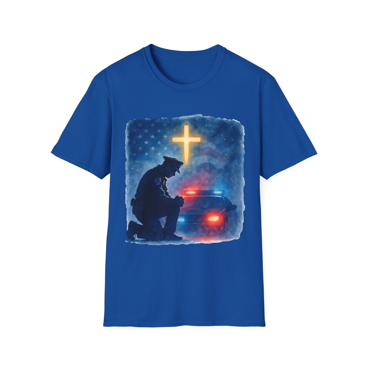 Police Kneeling at the Cross Tee