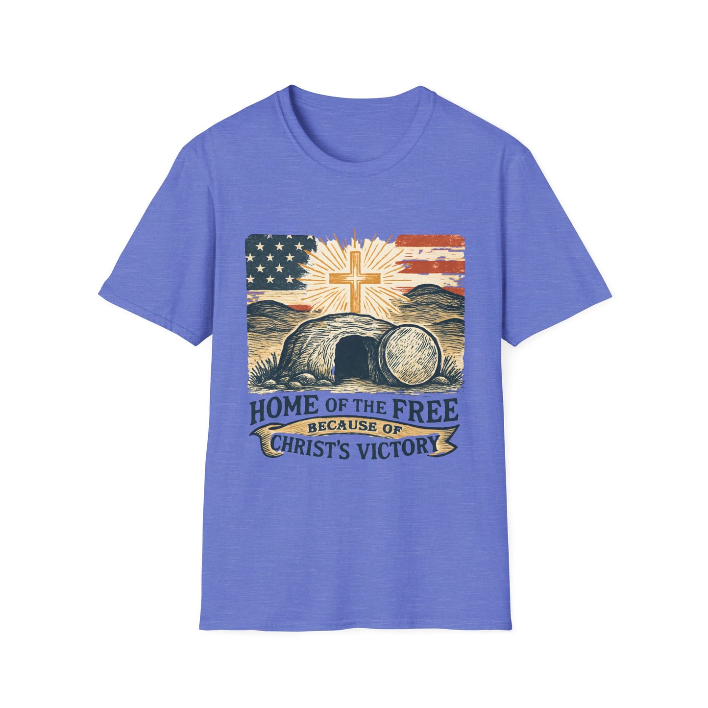 Home of the Free Christ's Victory Tee