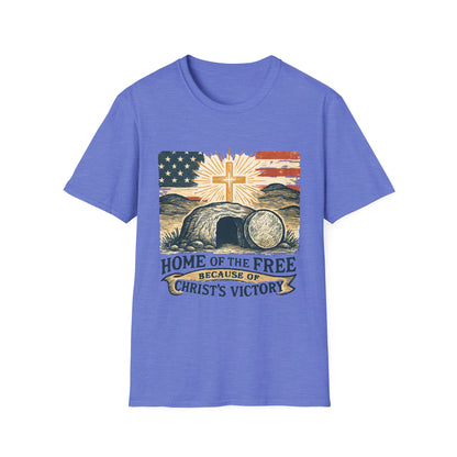Home of the Free Christ's Victory Tee