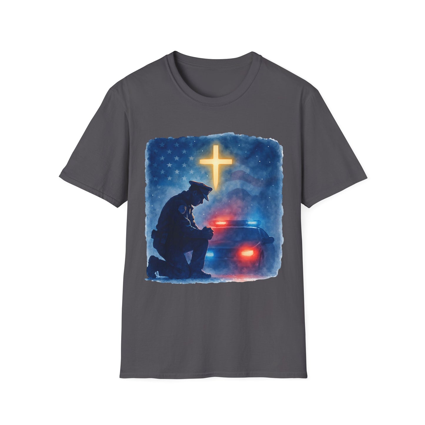 Police Kneeling at the Cross Tee