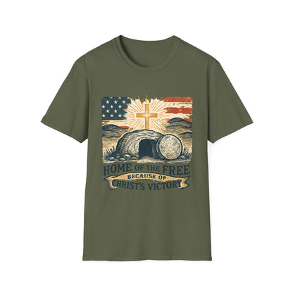 Home of the Free Christ's Victory Tee