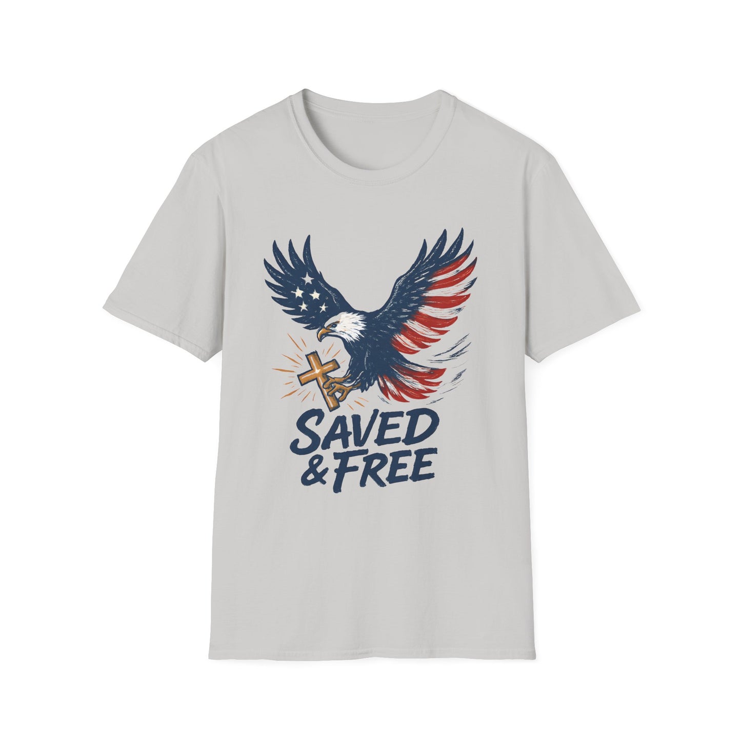 Saved & Free Eagle Tee