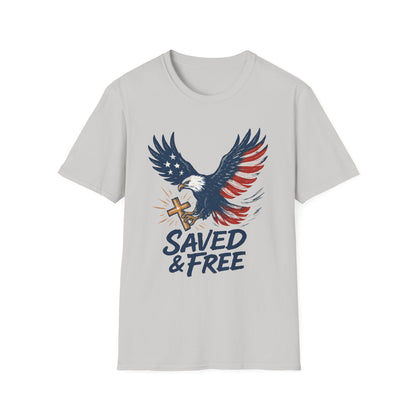 Saved & Free Eagle Tee