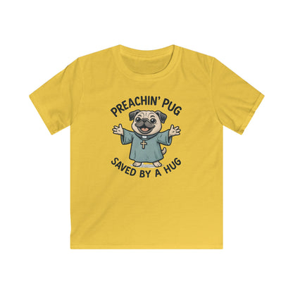 Kids Preachin' Pug Tee