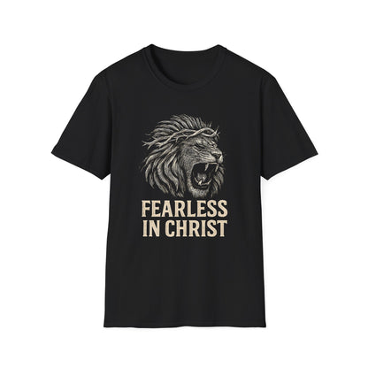 Fearless in Christ Lion T-Shirt