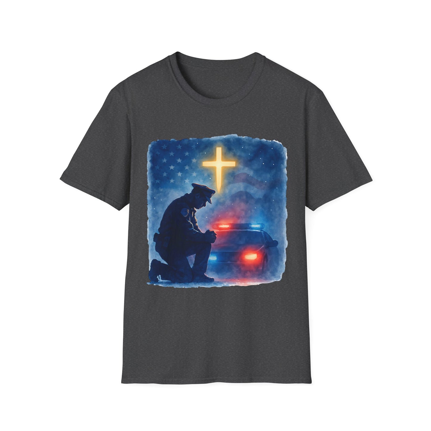 Police Kneeling at the Cross Tee