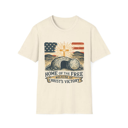 Home of the Free Christ's Victory Tee