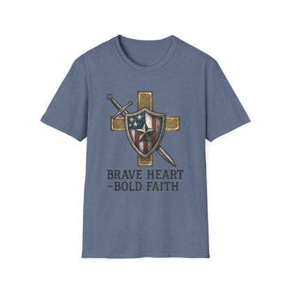Brave Heart Bold Faith Tee