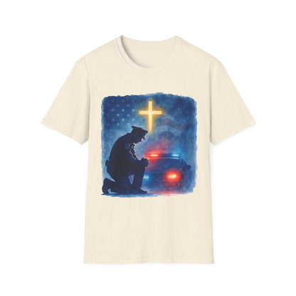 Police Kneeling at the Cross Tee