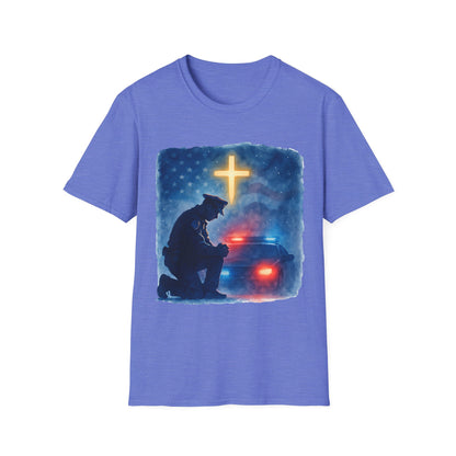 Police Kneeling at the Cross Tee