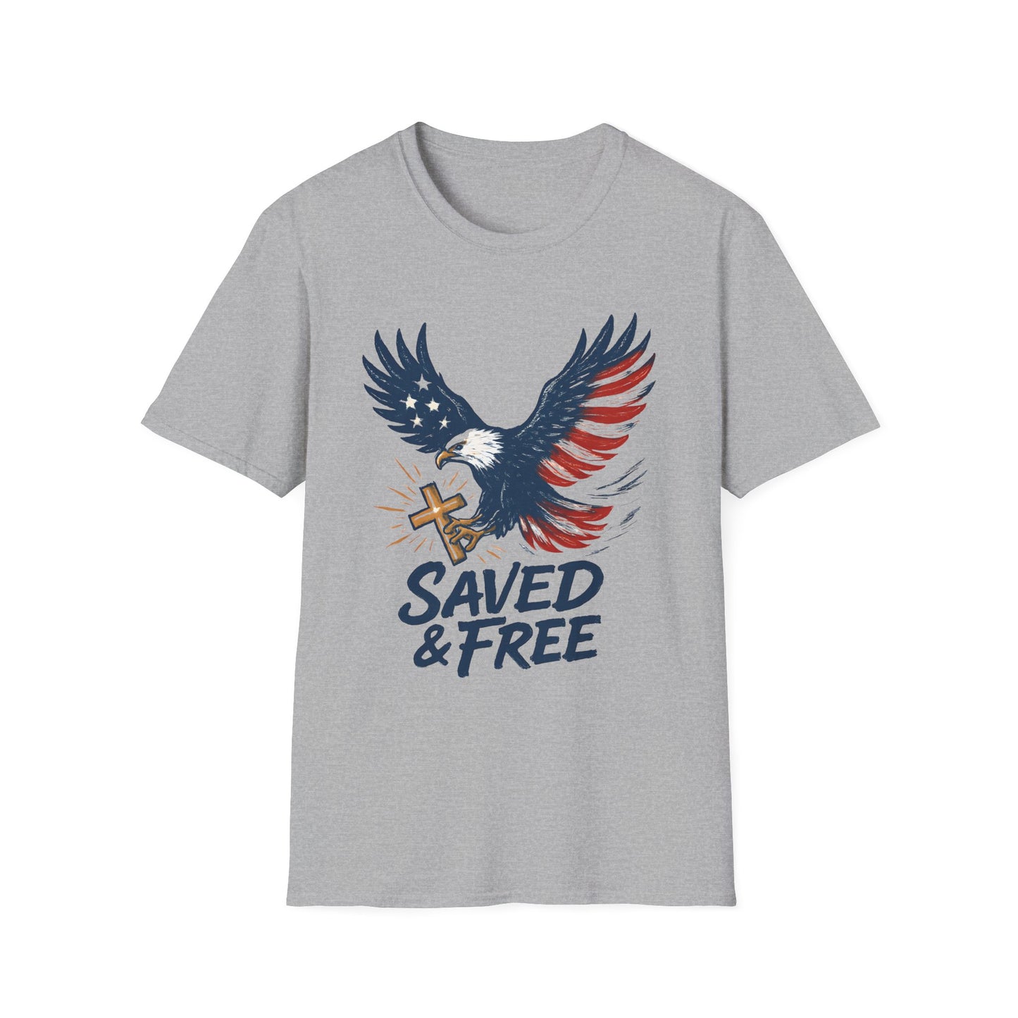 Saved & Free Eagle Tee